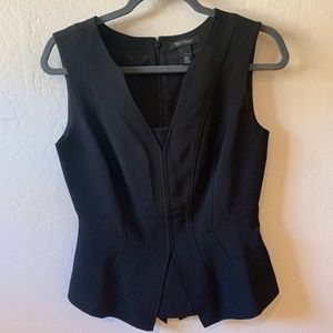 White House Black Market Peplum Top